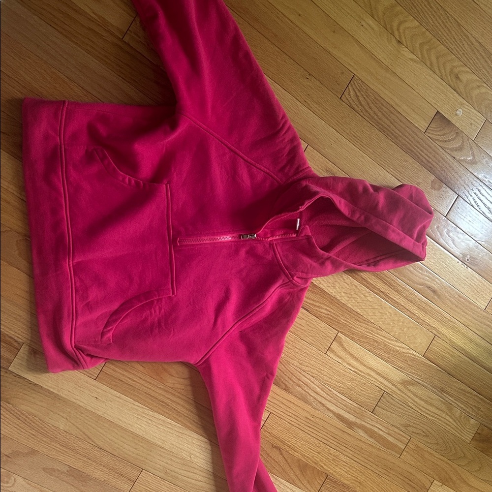 Hot pink Hooded Sweatshirt